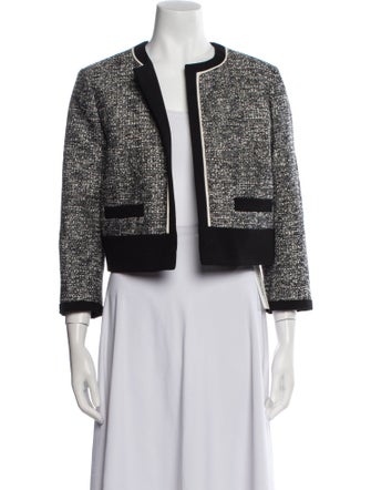 Hobbs London Tweed Pattern Evening Jacket