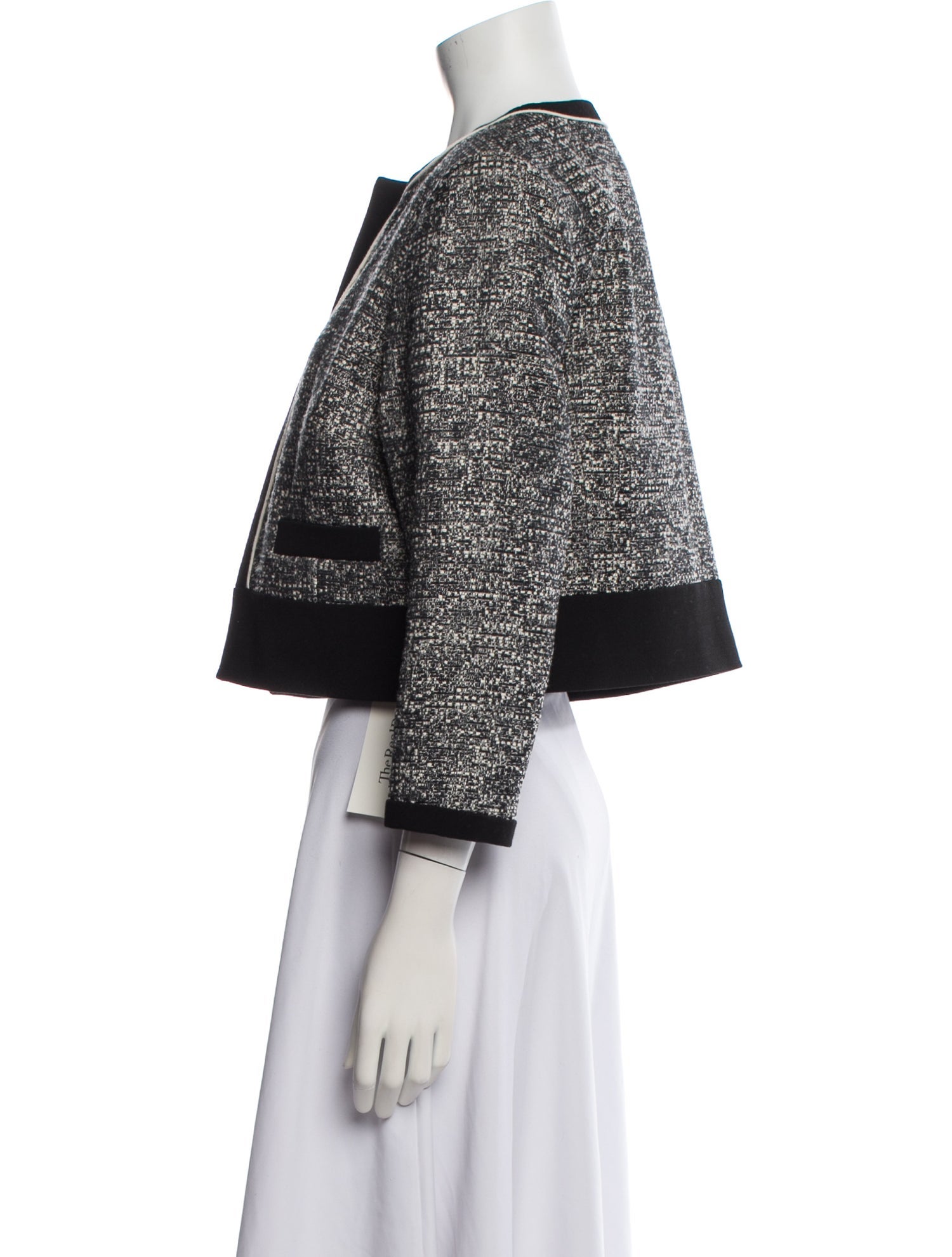 Hobbs London Tweed Pattern Evening Jacket