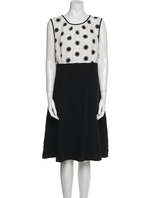 Hobbs London Scoop Neck Knee-Length Dress