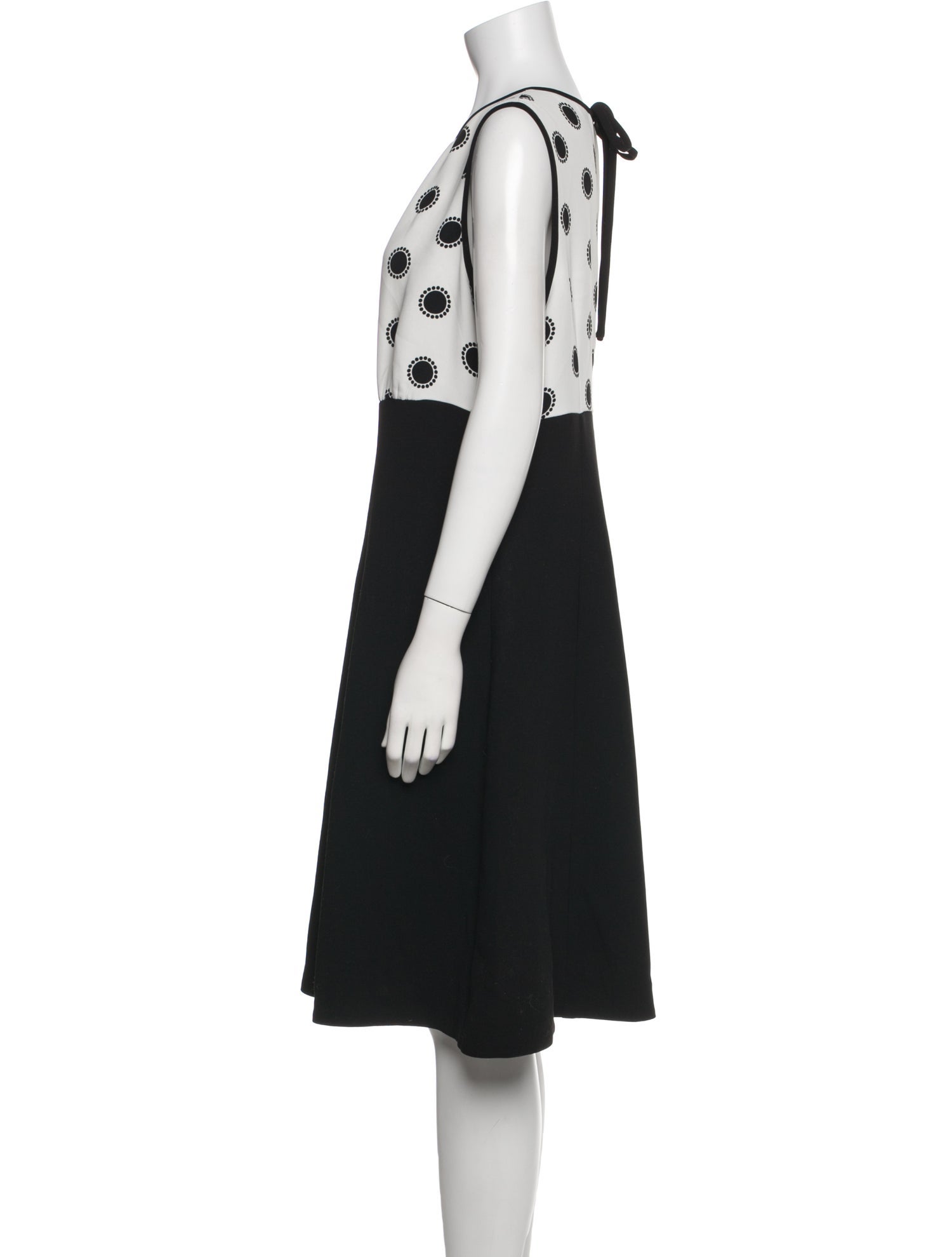 Hobbs London Scoop Neck Knee-Length Dress