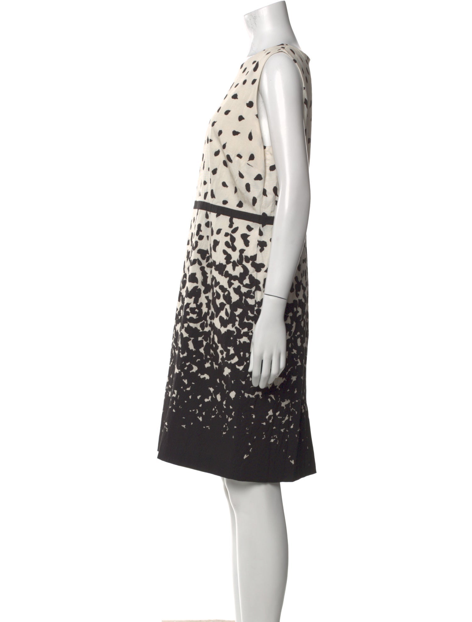 Hobbs London Printed Knee-Length Dress