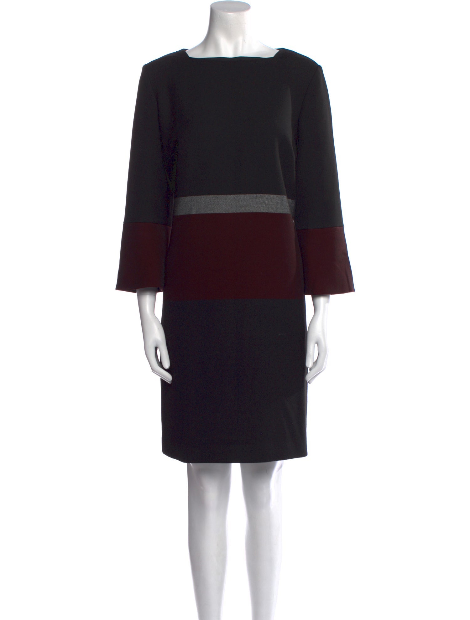 Hobbs London Colorblock Pattern Mini Dress