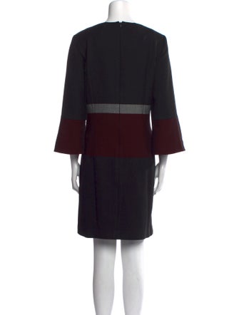 Hobbs London Colorblock Pattern Mini Dress