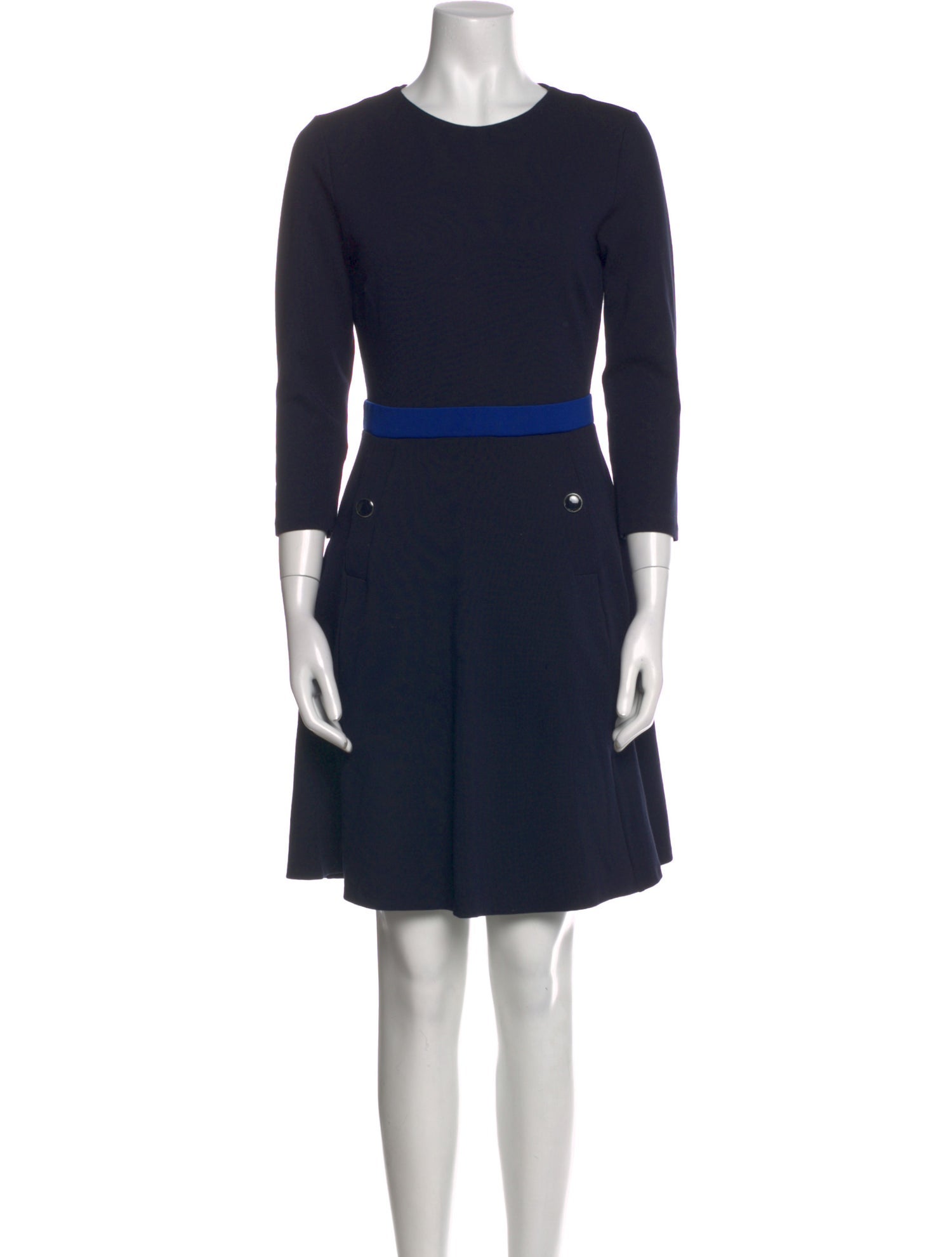 Hobbs London Crew Neck Mini Dress