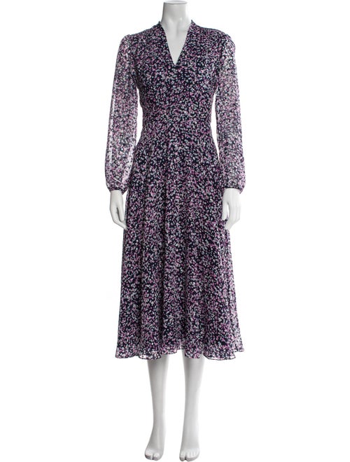 Hobbs London Floral Print Long Dress