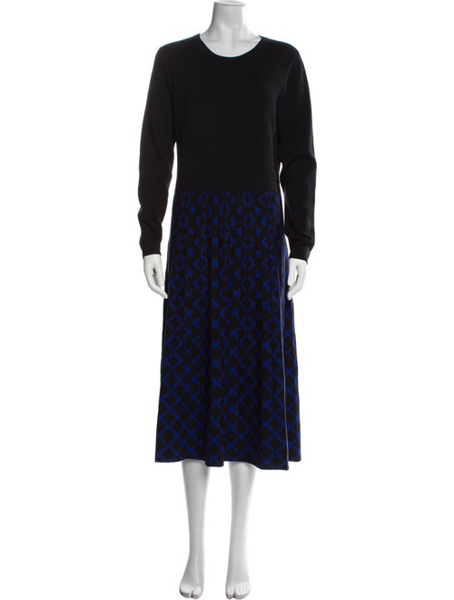 Hobbs London Crew Neck Midi Length Dress