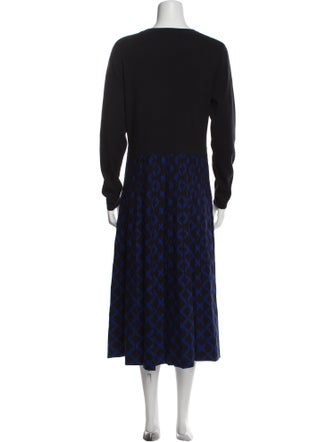 Hobbs London Crew Neck Midi Length Dress