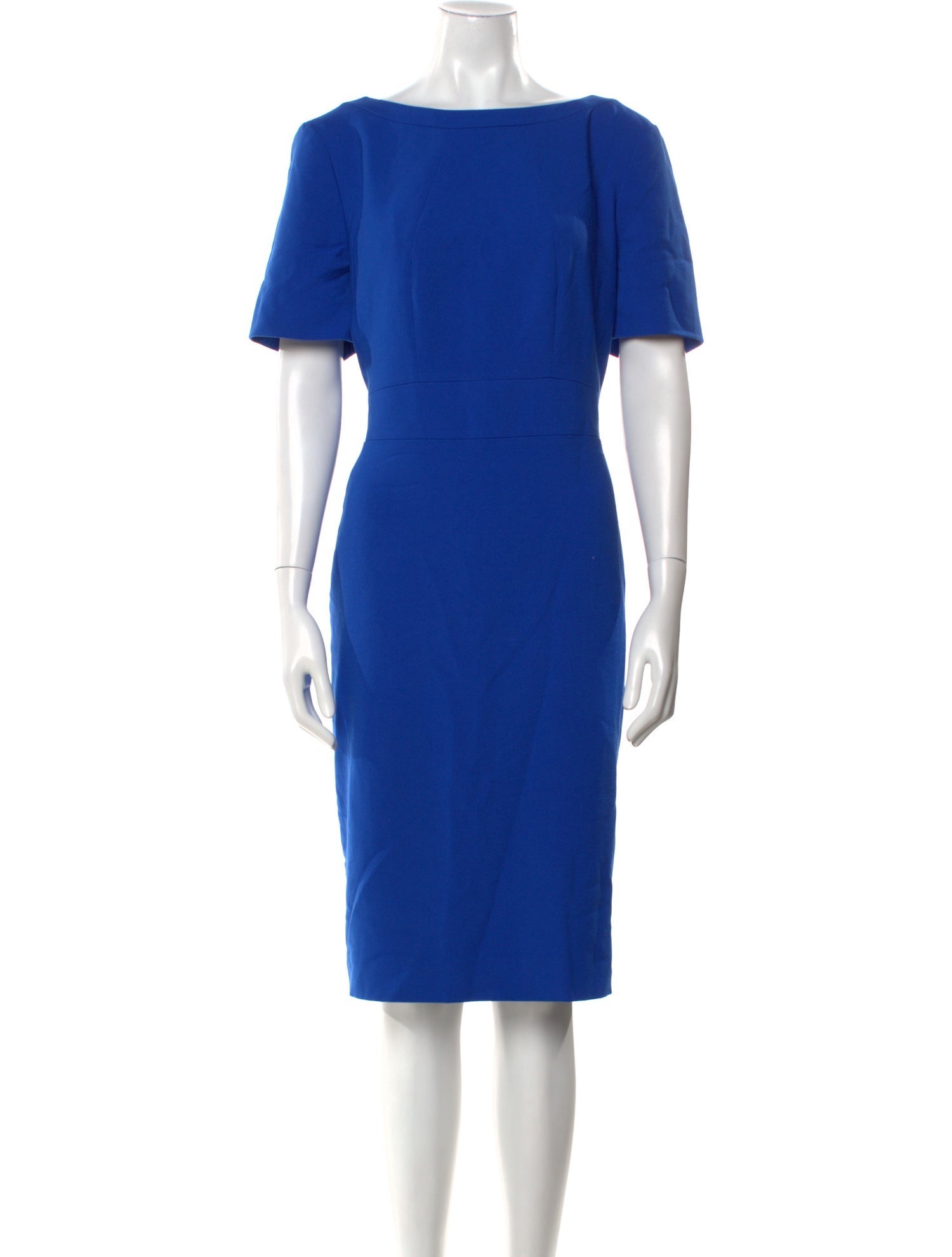 Hobbs London Bateau Neckline Knee-Length Dress