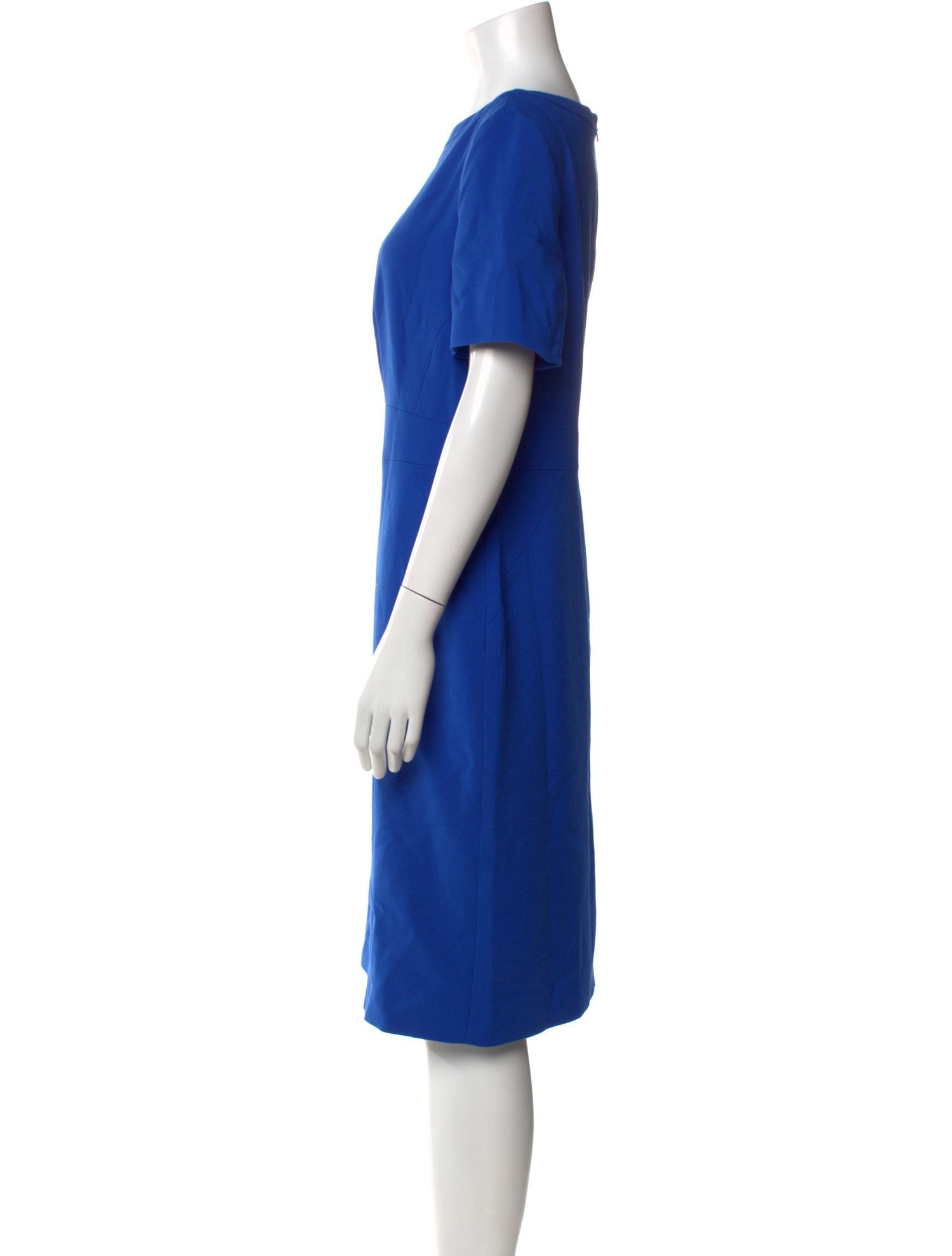 Hobbs London Bateau Neckline Knee-Length Dress