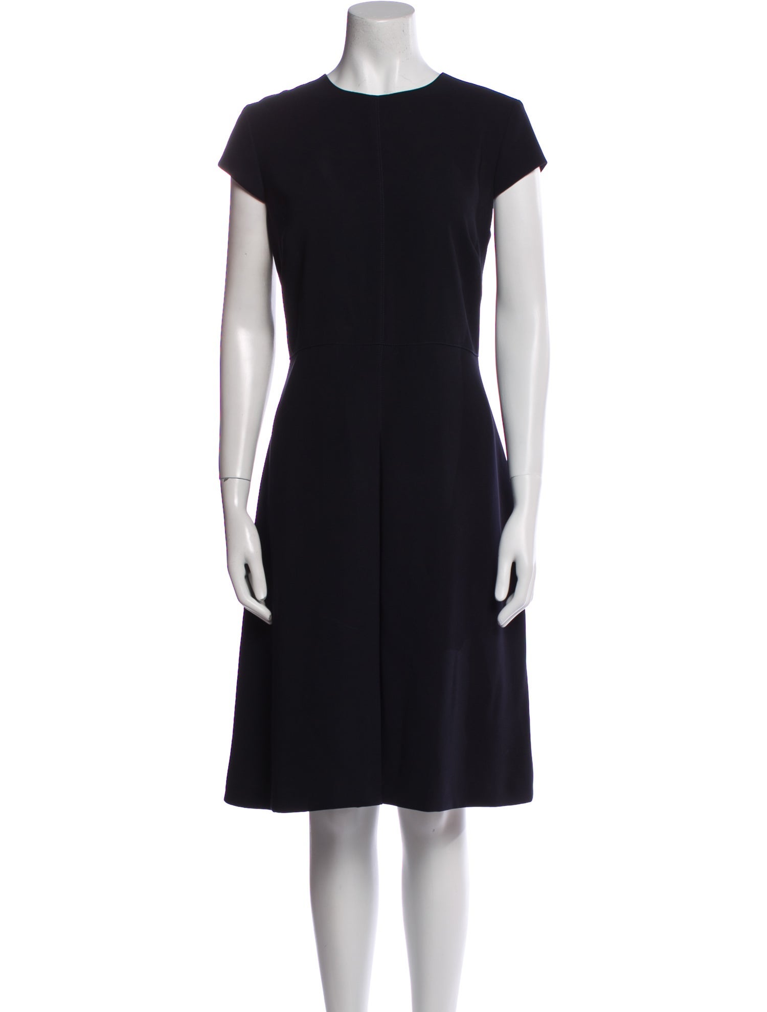Hobbs London Crew Neck Midi Length Dress