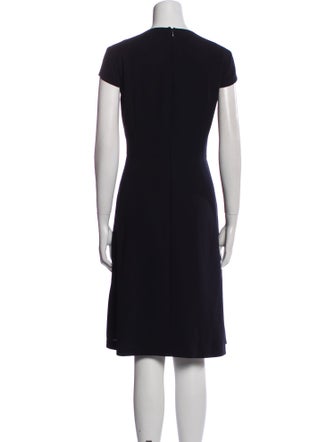 Hobbs London Crew Neck Midi Length Dress