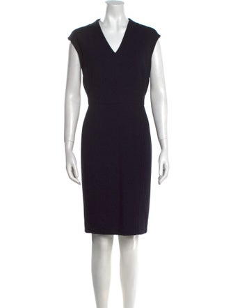 Hobbs London V-Neck Mini Dress