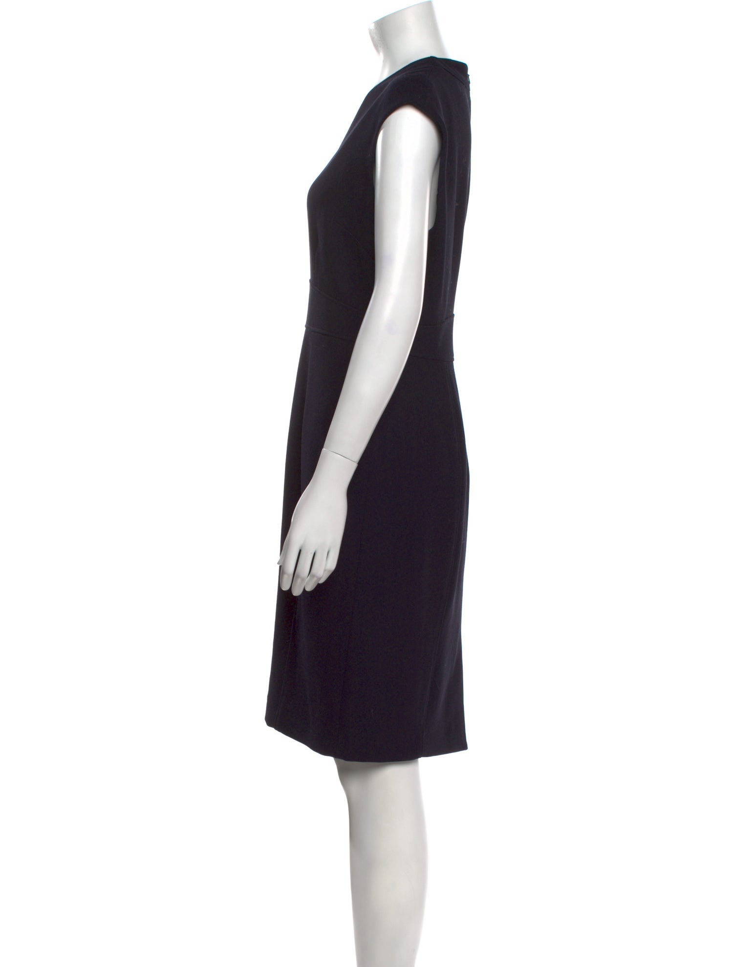 Hobbs London V-Neck Mini Dress