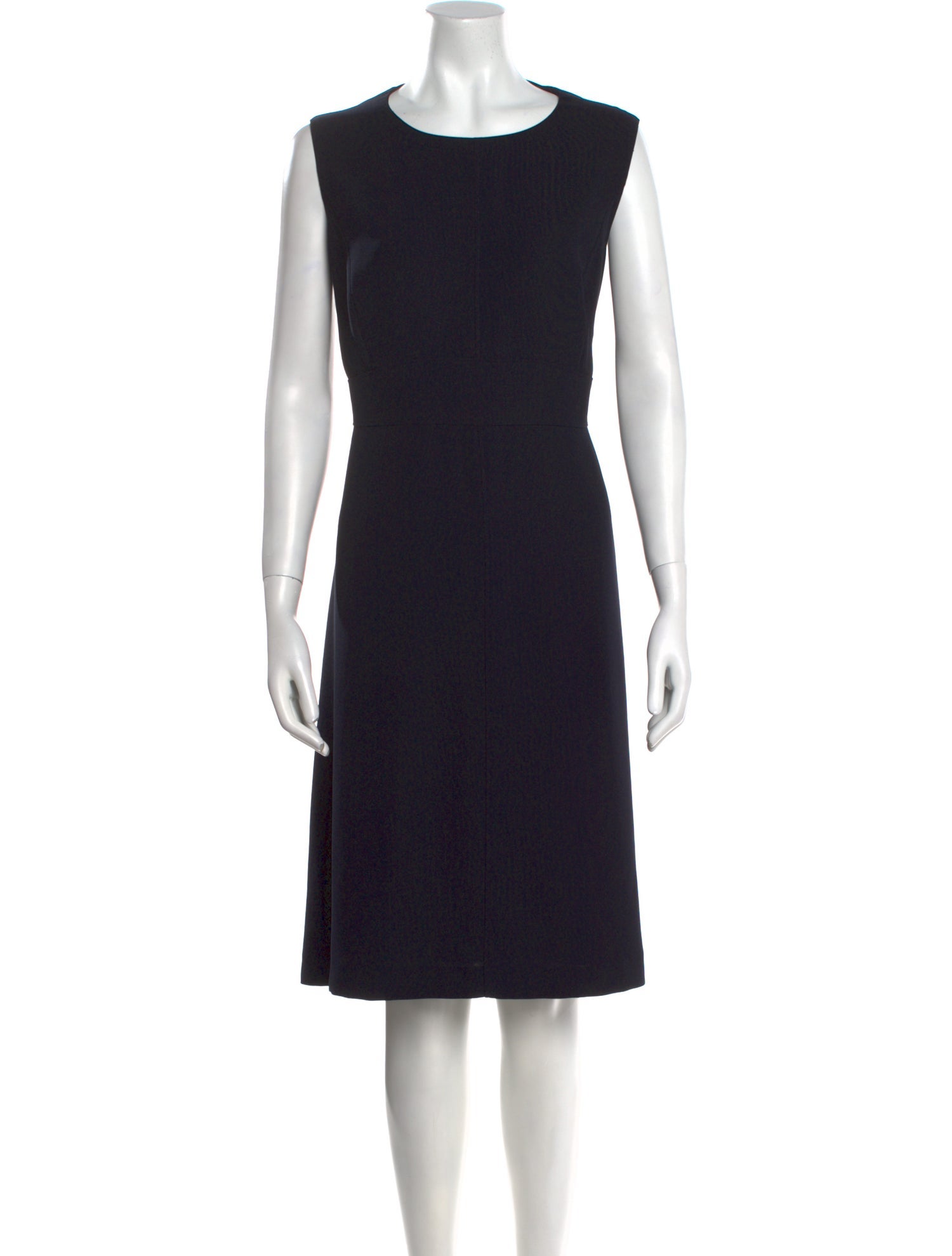 Hobbs London Scoop Neck Knee-Length Dress