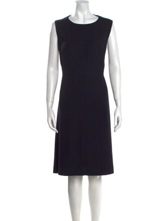 Hobbs London Scoop Neck Knee-Length Dress