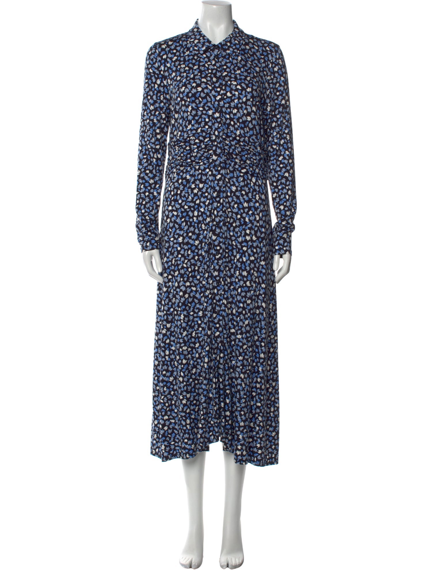 Hobbs London Floral Print Long Dress