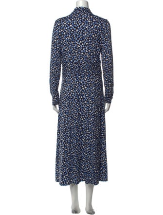 Hobbs London Floral Print Long Dress