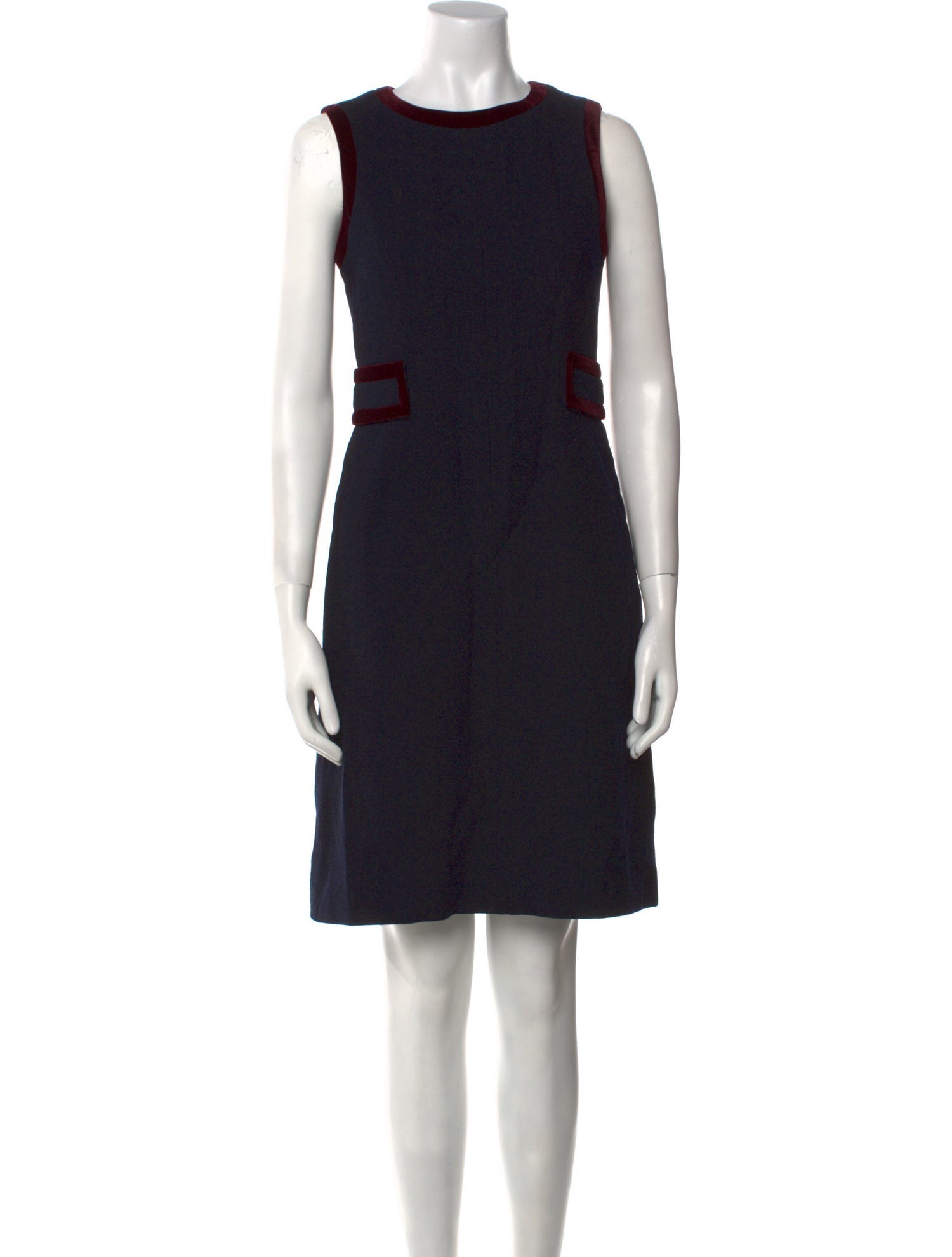 Hobbs London Wool Knee-Length Dress