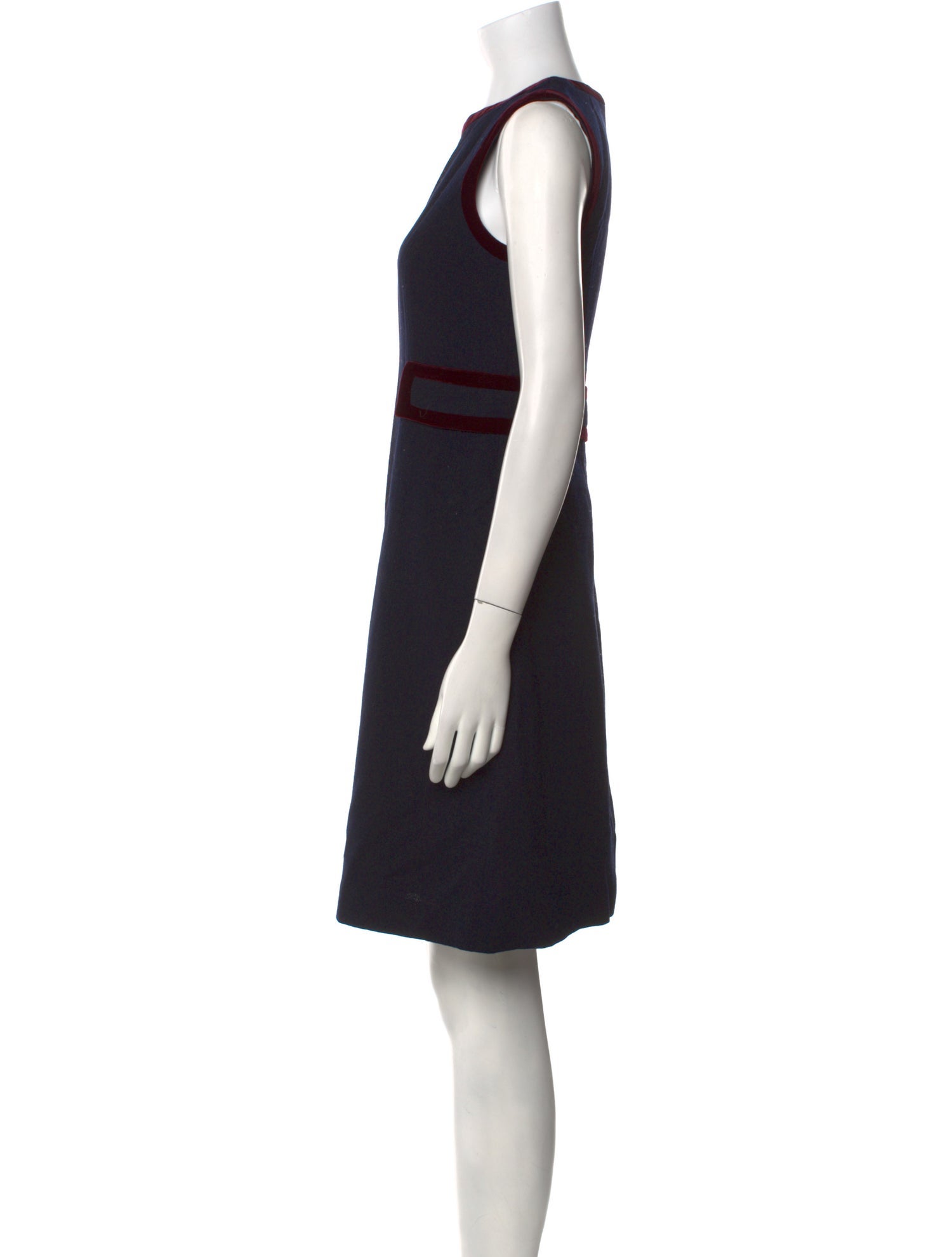 Hobbs London Wool Knee-Length Dress