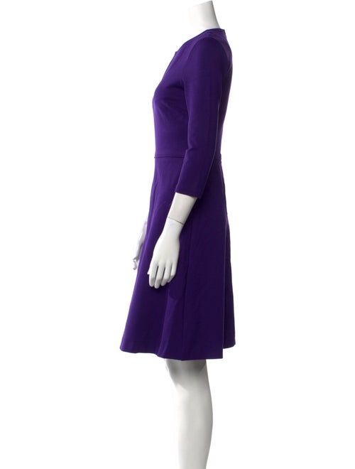 Hobbs London Crew Neck Knee-Length Dress