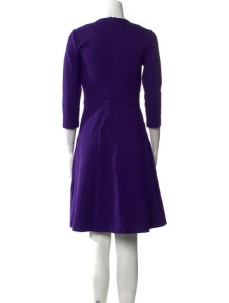 Hobbs London Crew Neck Knee-Length Dress