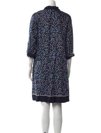 Hobbs London Printed Knee-Length Dress