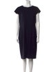 Hobbs London Bateau Neckline Midi Length Dress