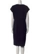 Hobbs London Bateau Neckline Midi Length Dress