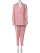 Hobbs London Linen Embroidered Accent Pantsuit