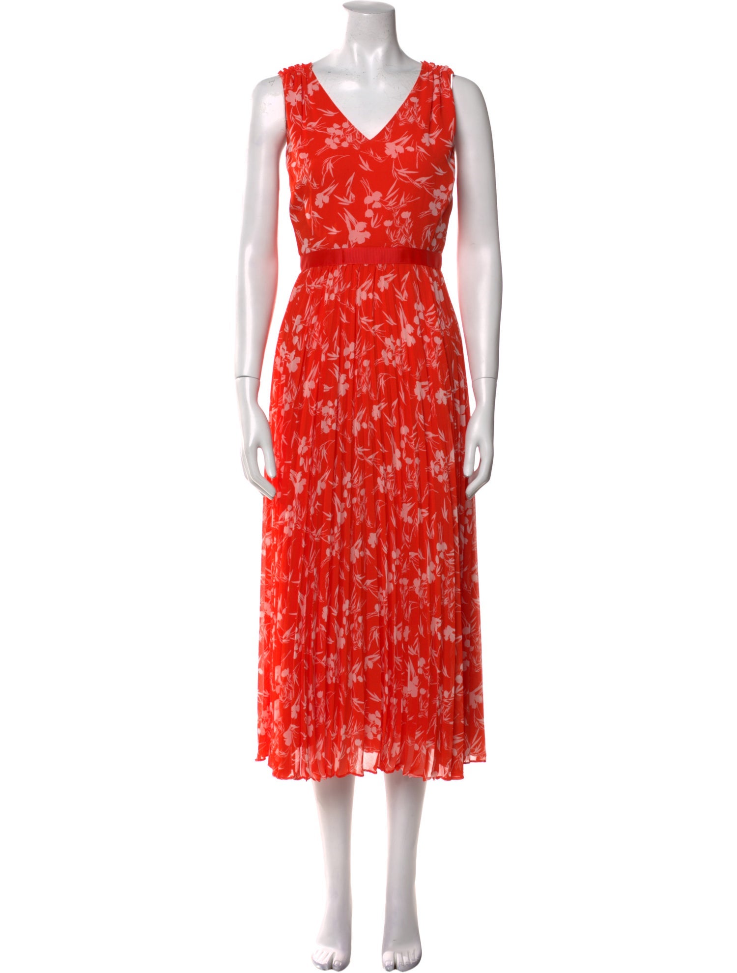 Hobbs London Floral Print Long Dress