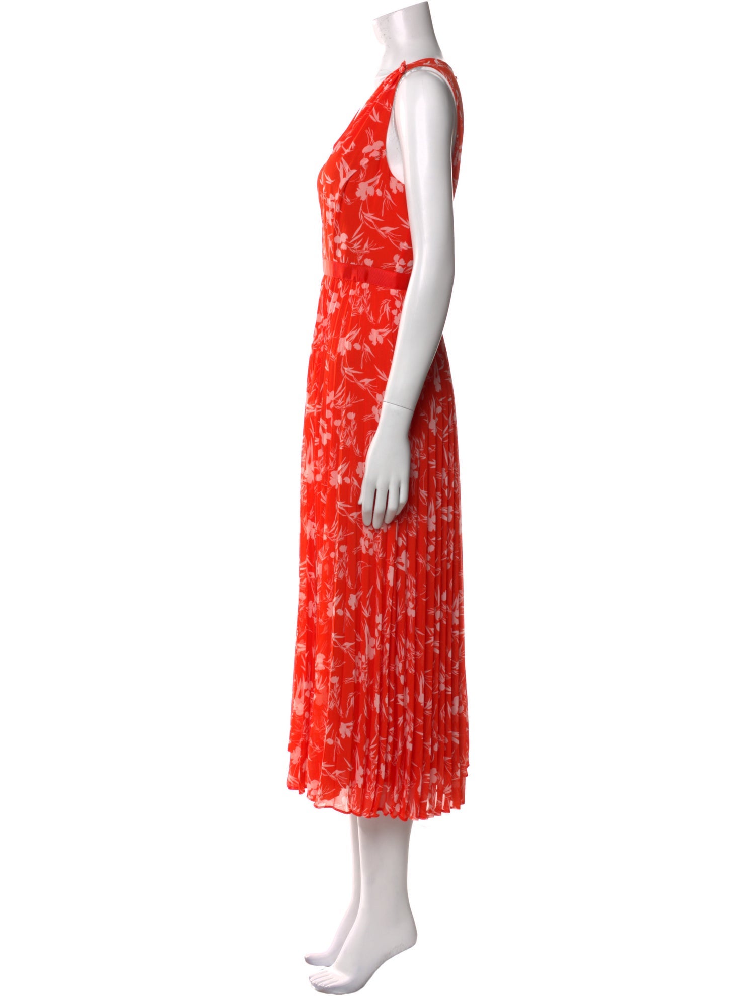 Hobbs London Floral Print Long Dress