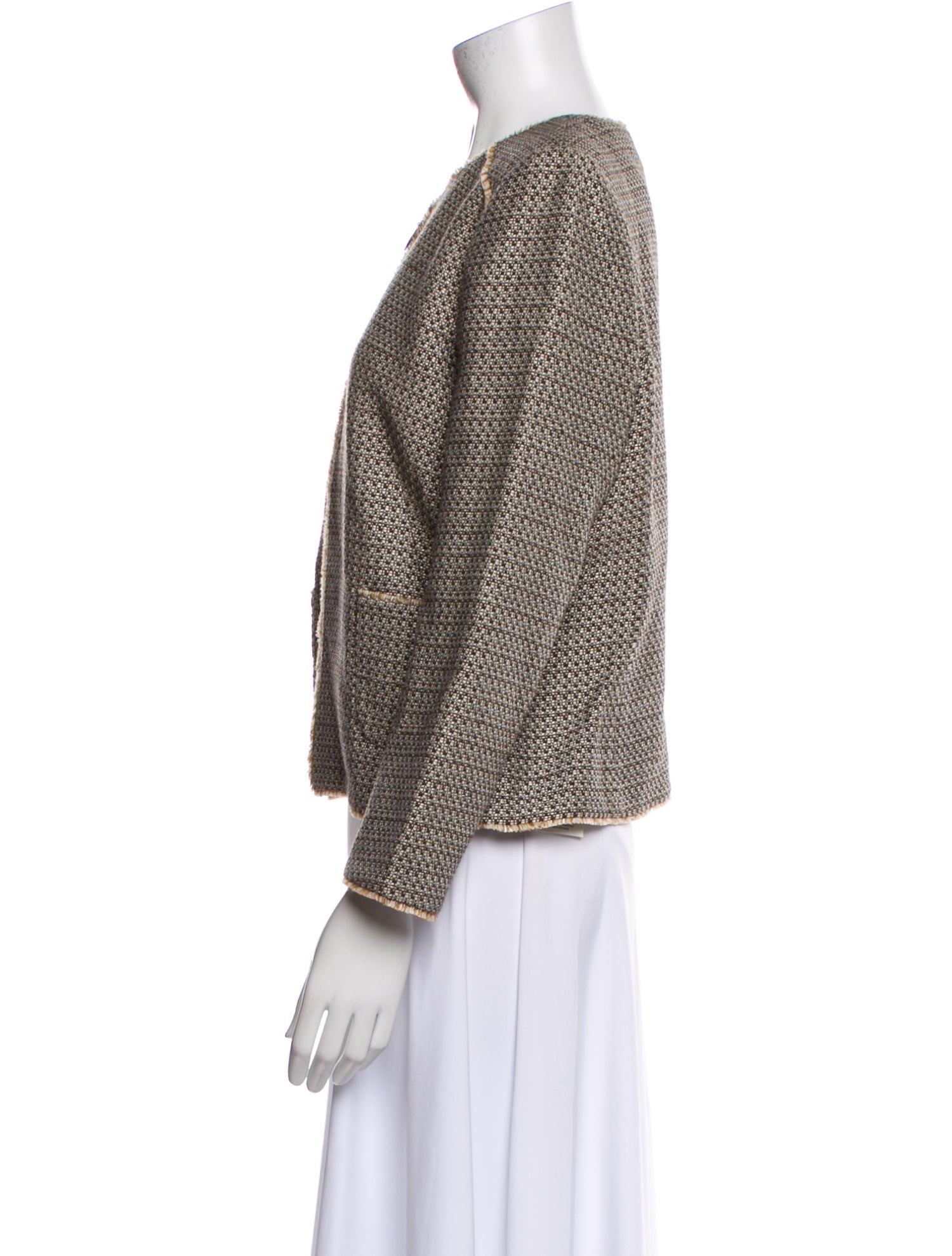 Hobbs London Tweed Pattern Evening Jacket w/ Tags