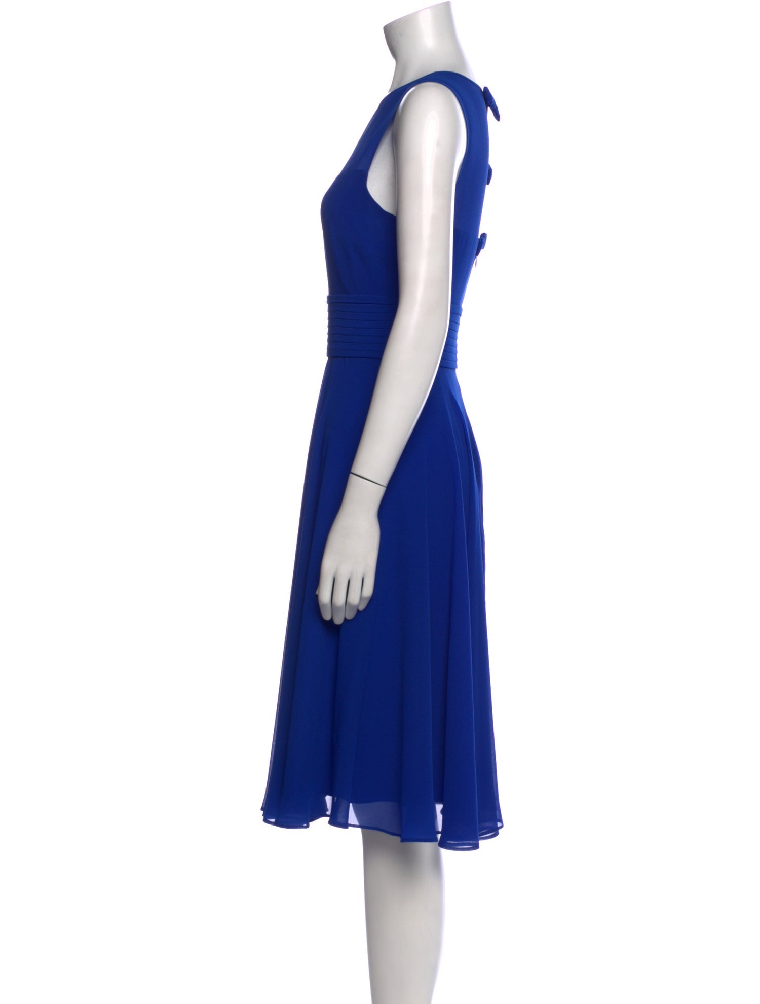 Hobbs London Crew Neck Midi Length Dress