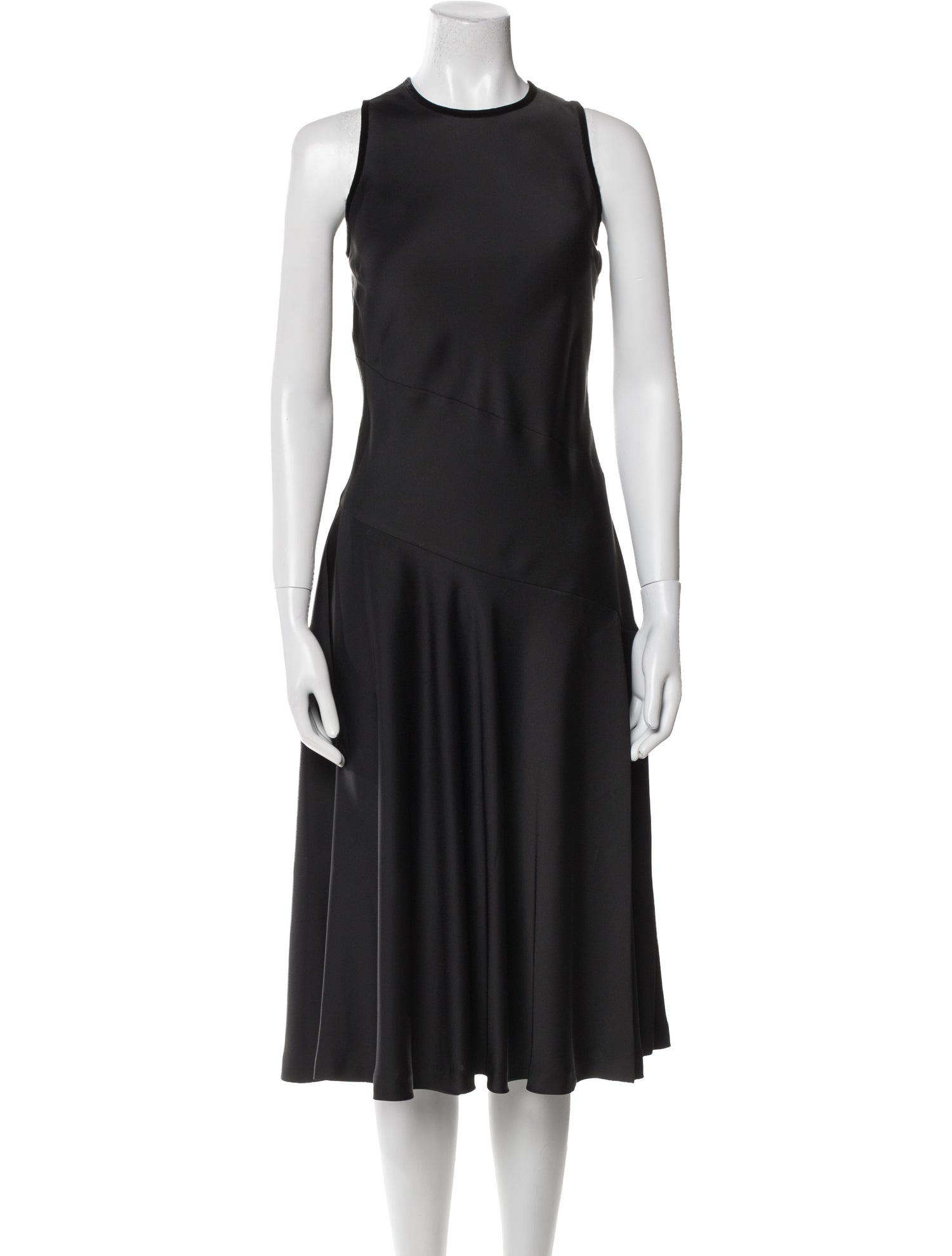 Hobbs London Crew Neck Midi Length Dress
