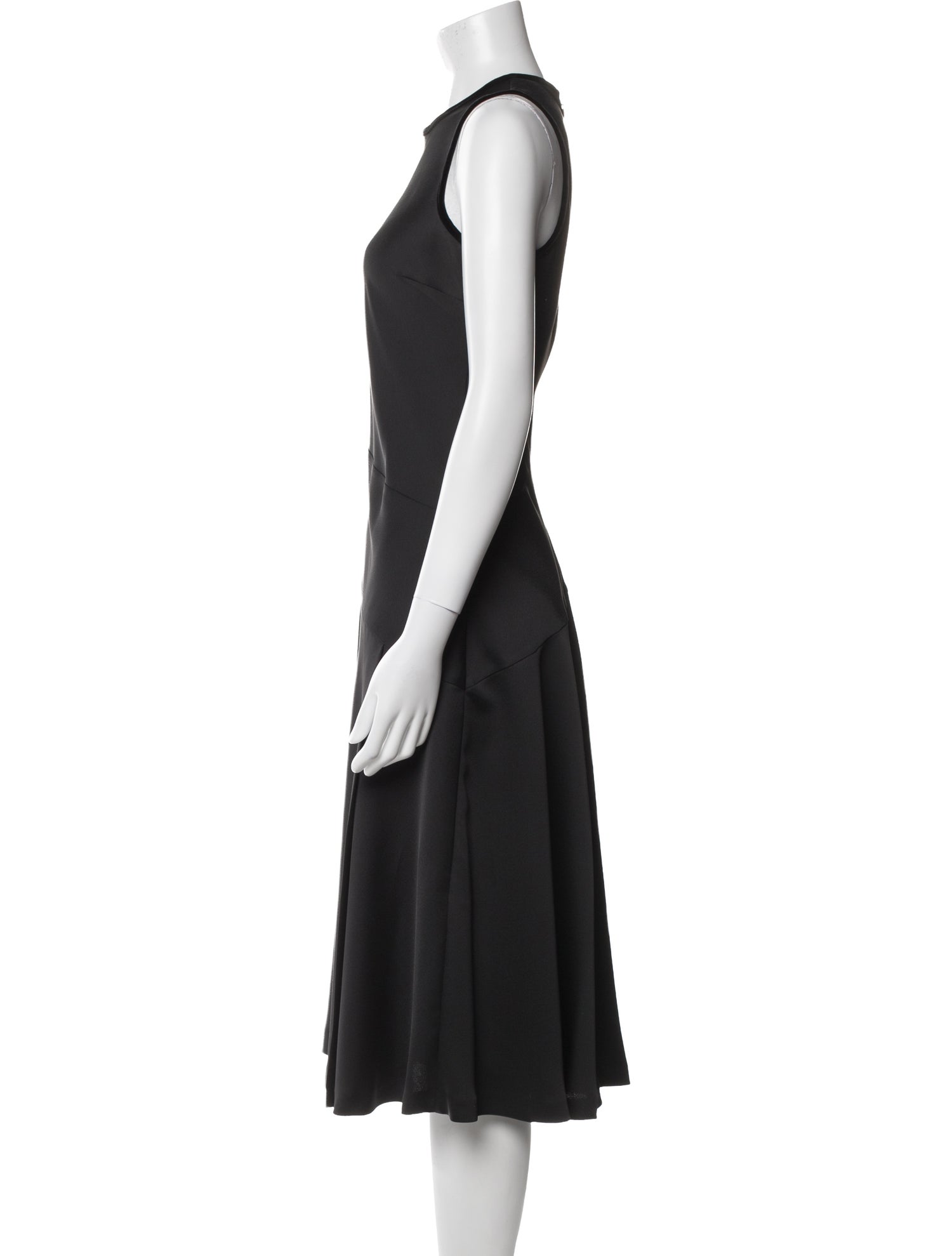 Hobbs London Crew Neck Midi Length Dress