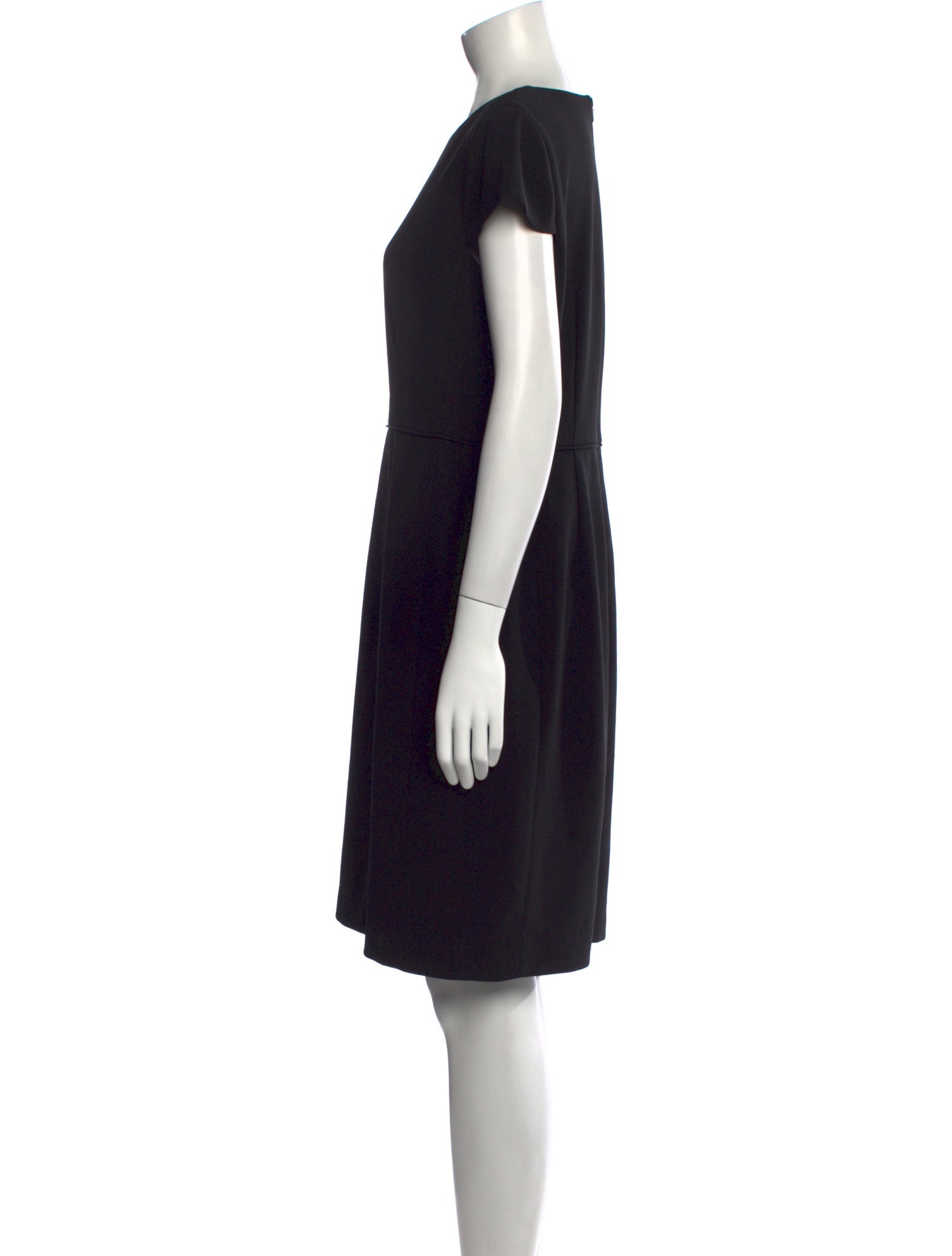 Hobbs London Crew Neck Knee-Length Dress