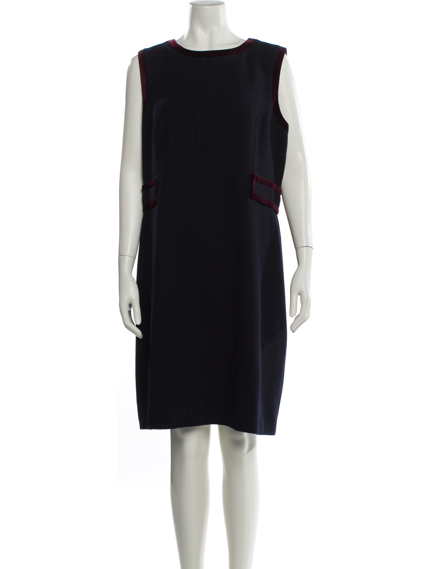 Hobbs London Wool Knee-Length Dress