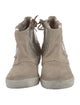 Hollywood Trading Company Suede Wedge Sneakers