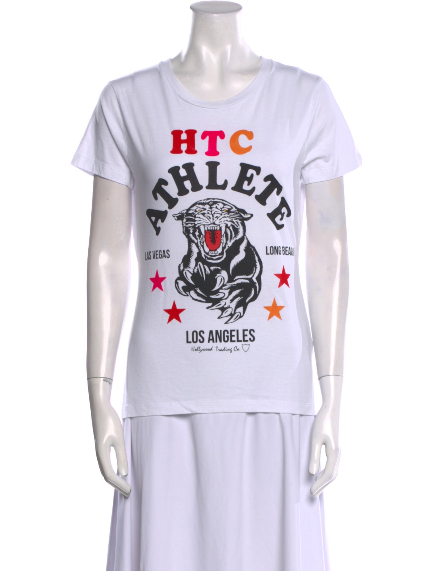 Hollywood Trading Company Graphic Print Crew Neck T-Shirt