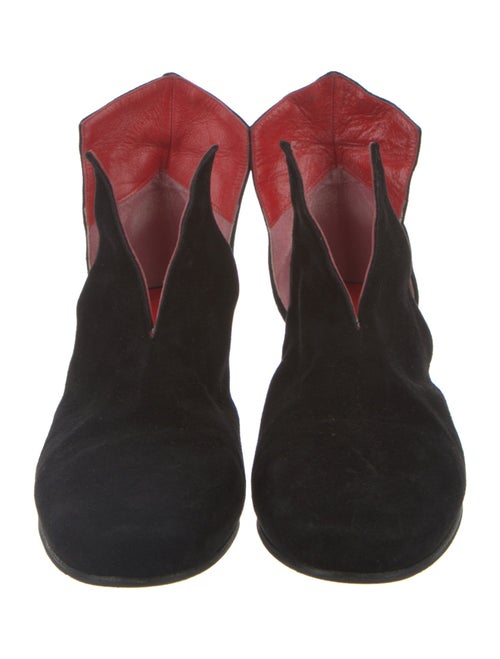 Hester Van Eeghen Suede D'Orsay Pumps