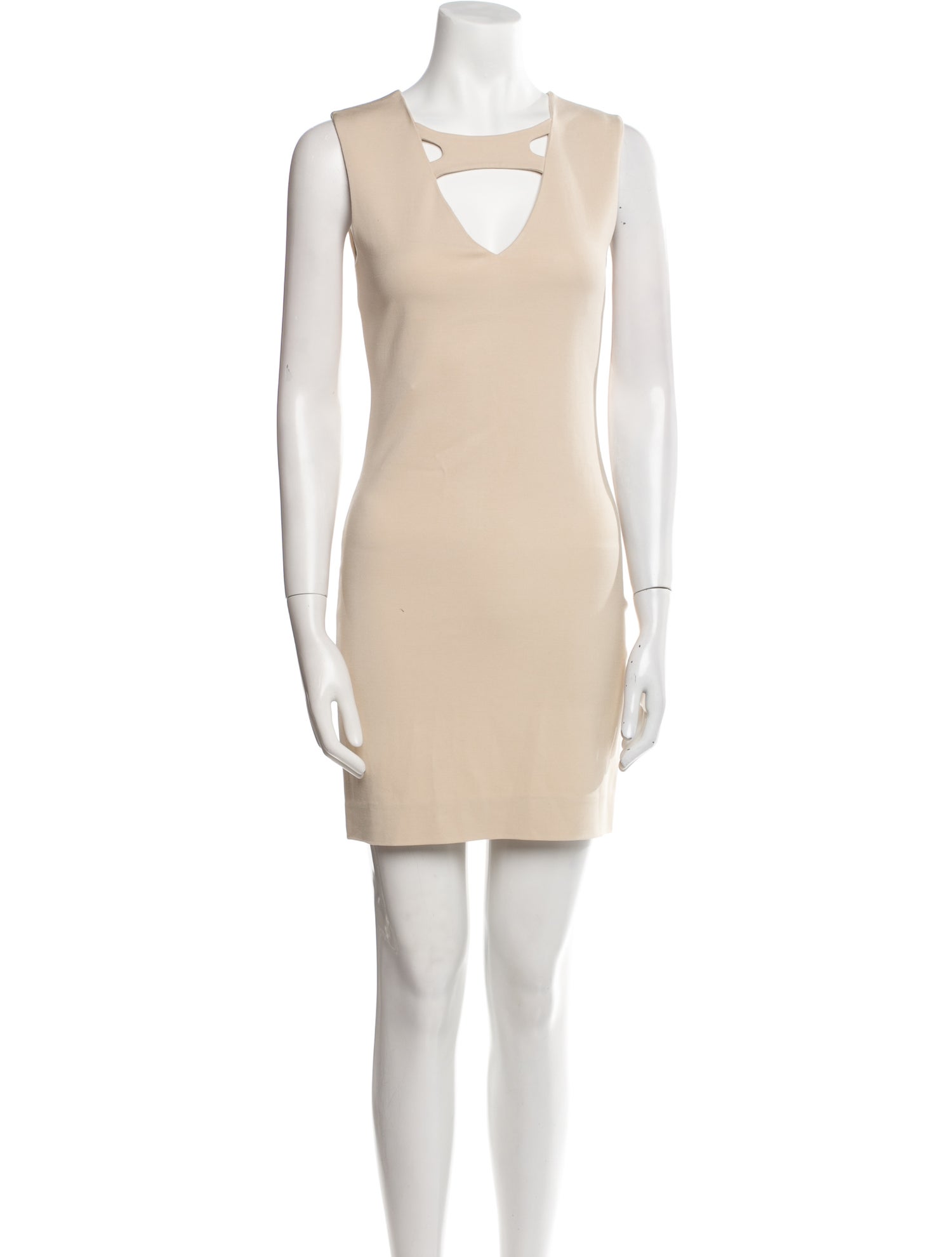 Hôtel Particulier Scoop Neck Mini Dress