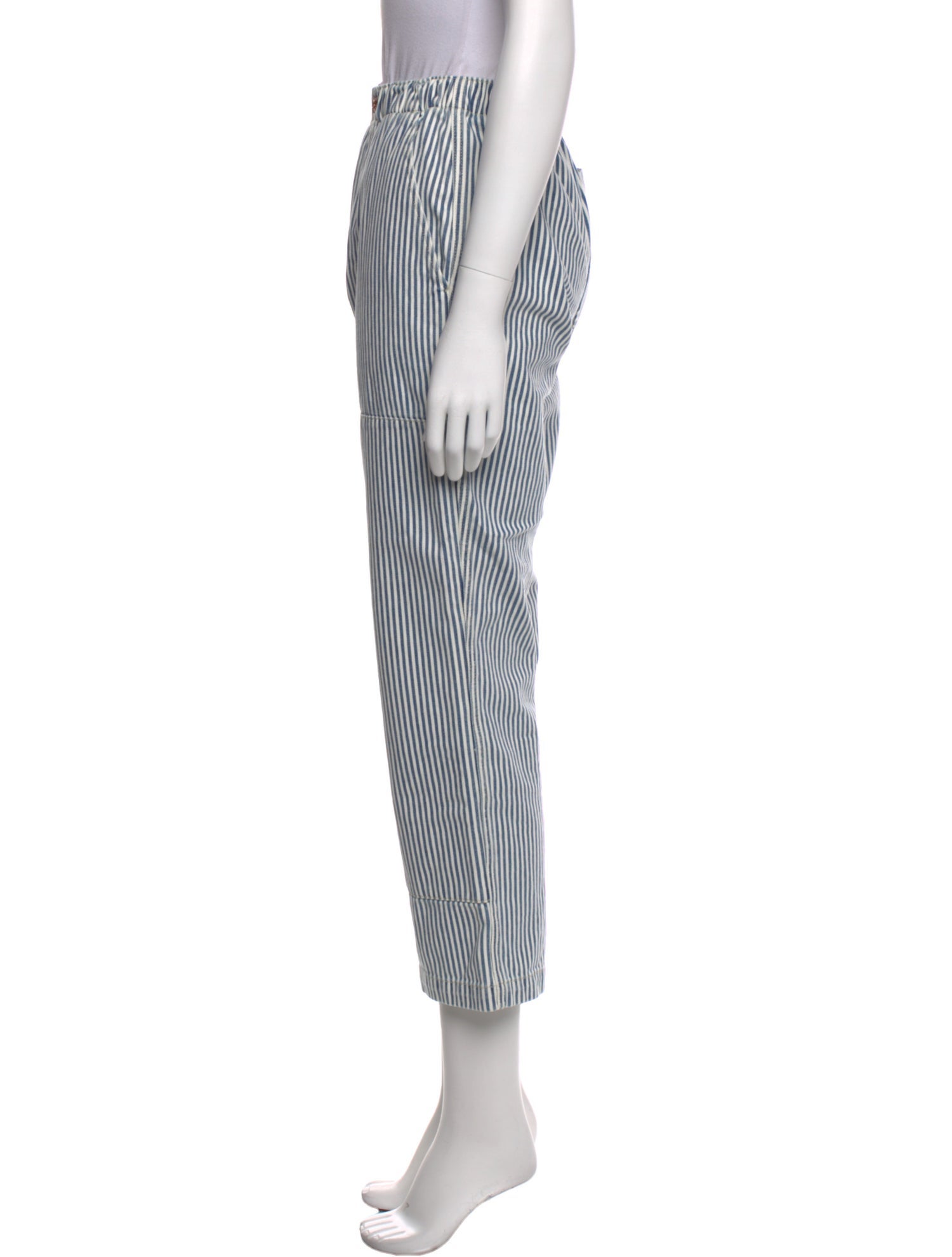 Hey Gang Striped Straight Leg Pants