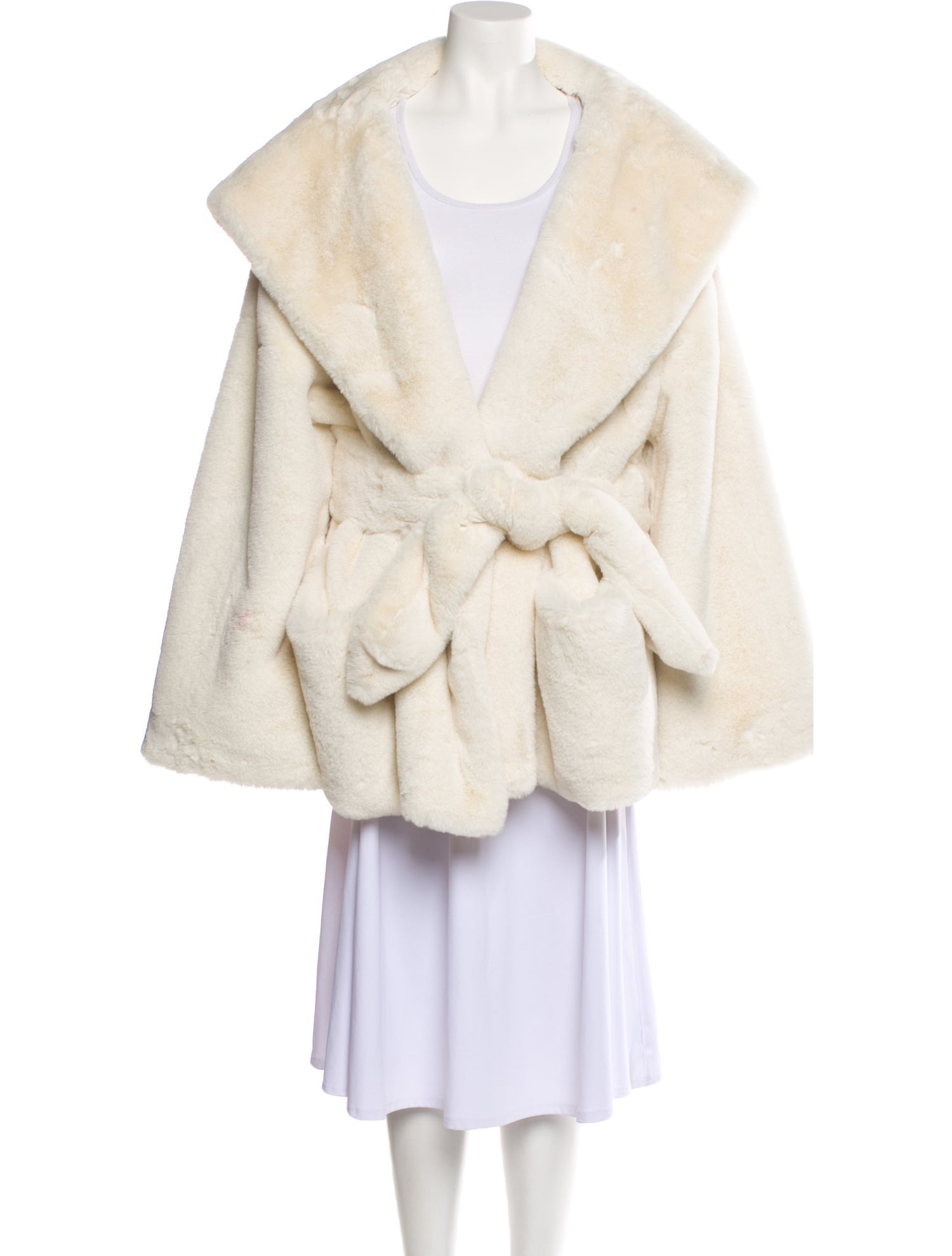 Helsa Faux Fur Coat w/ Tags