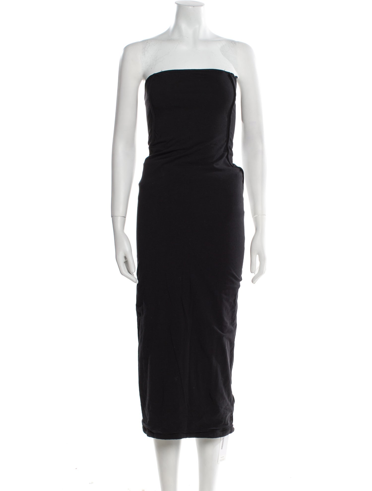 Helsa Strapless Knee-Length Dress