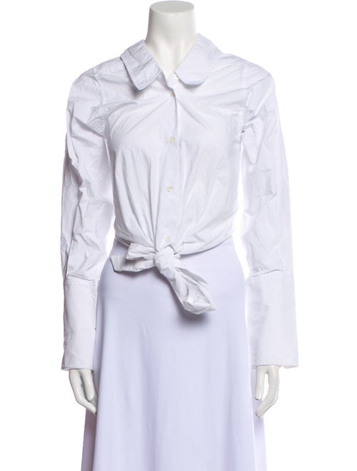 Helsa Long Sleeve Button-Up Top