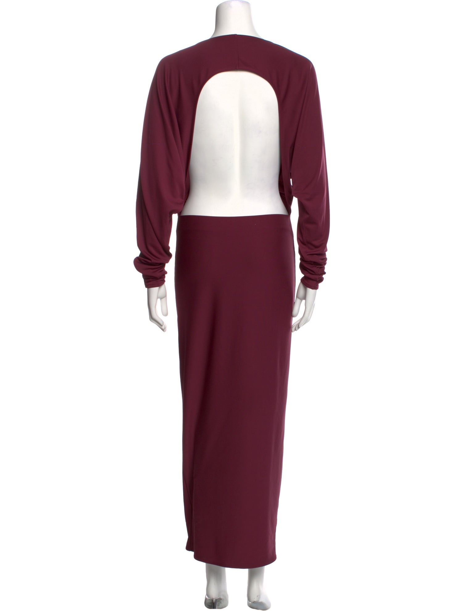 Helsa Cowl Neck Long Dress