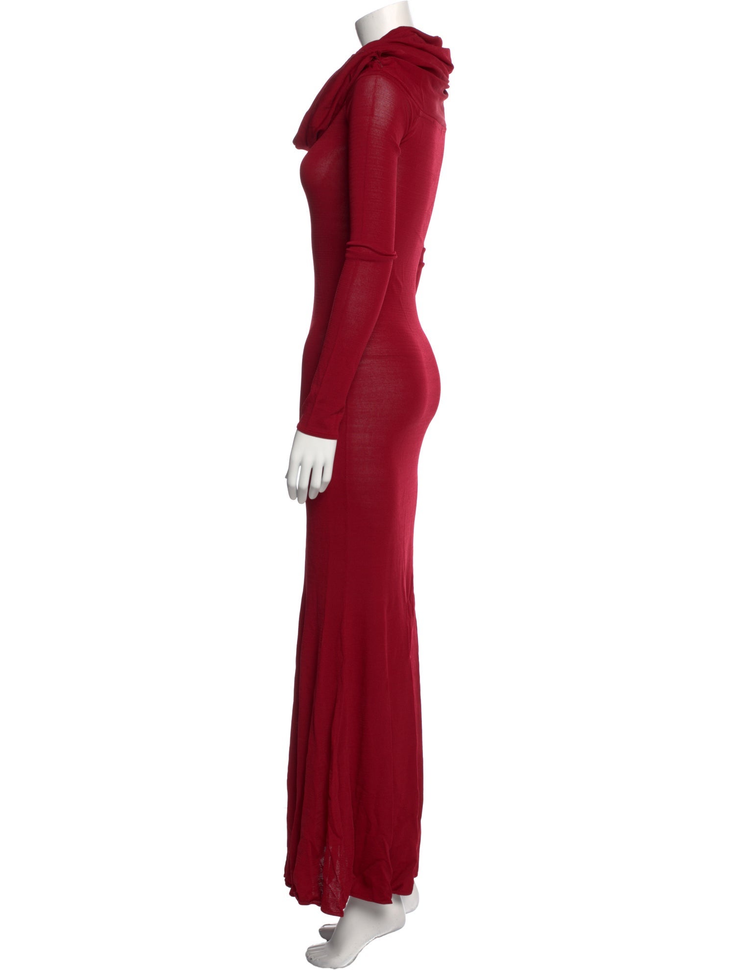 Helsa Cowl Neck Long Dress