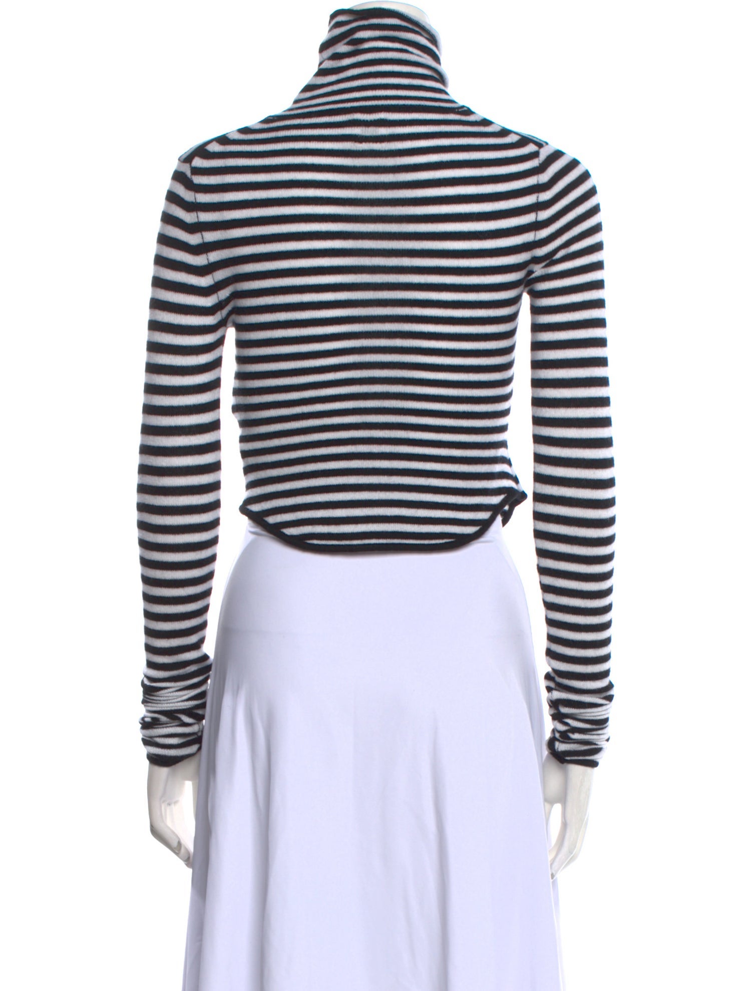 Helsa Striped Turtleneck Sweater