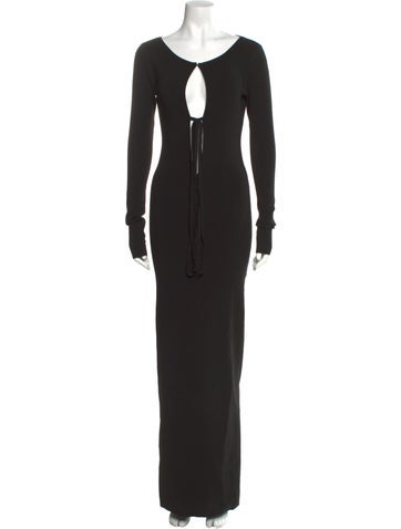 Helsa Dresses Scoop Neck Long Dress S