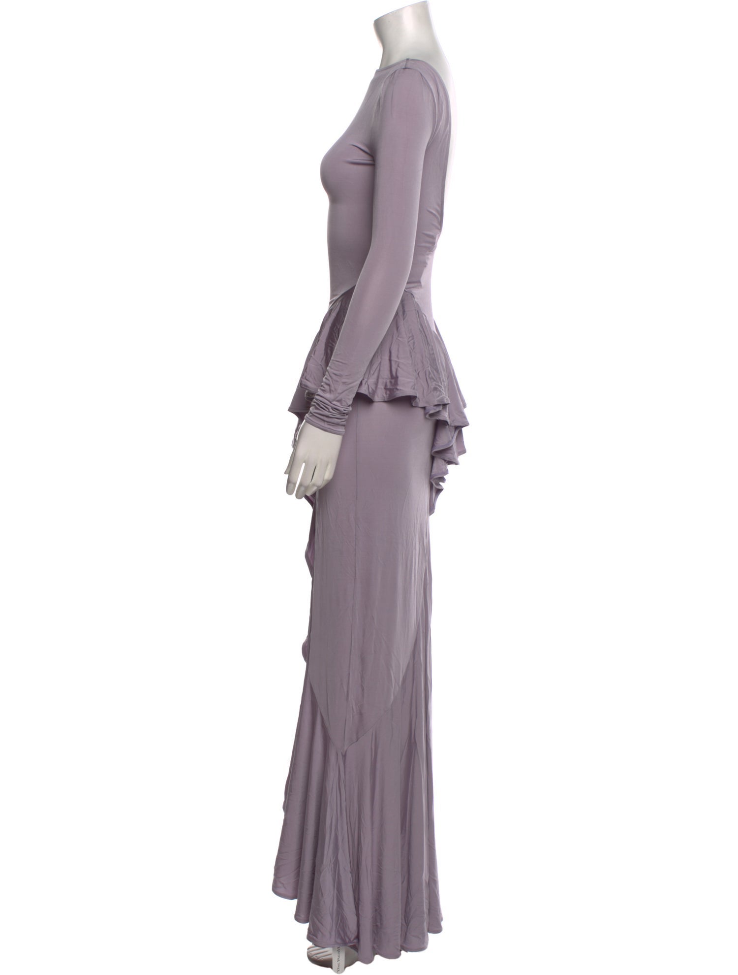 Helsa Bateau Neckline Long Dress w/ Tags